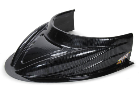 Five Star MD3 Hood Scoop - 5" Tall - Flat Carbon Fiber Look