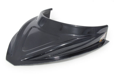 Five Star MD3 Hood Scoop - 3" Tall - Curved - Carbon Fiber Look