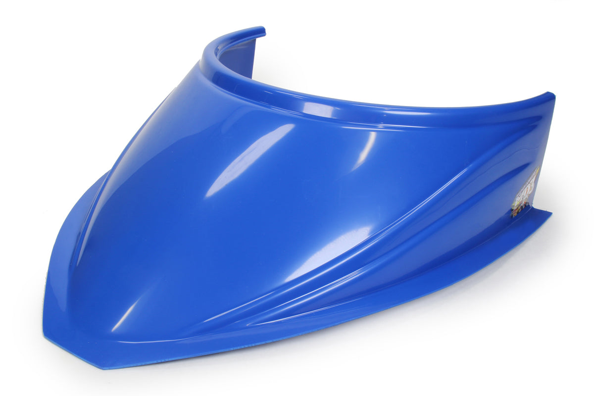 Fivestar MD3 Hood Scoop 5in Tall Curved - Chevron Blue