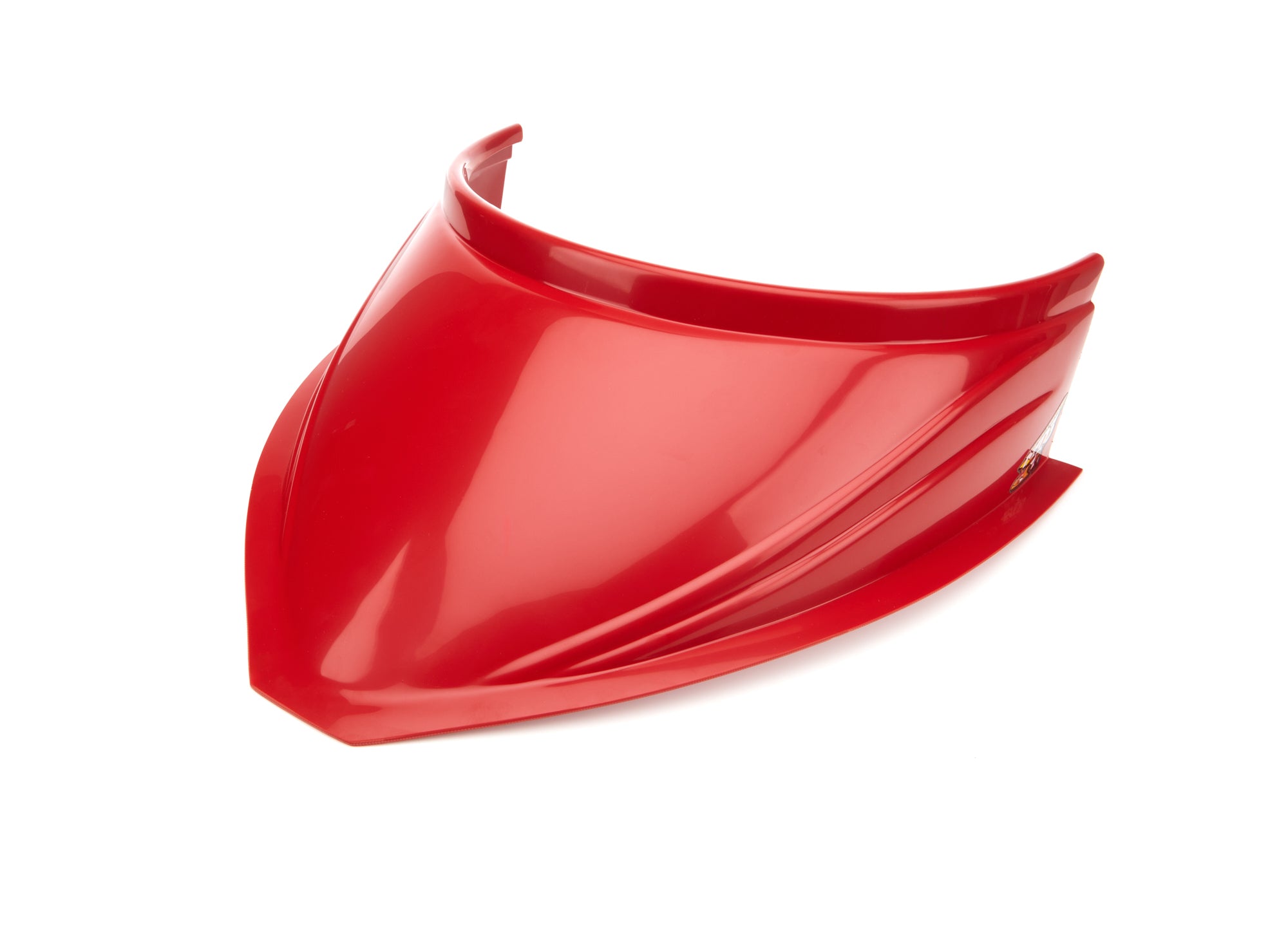Five Star MD3 Dirt Late Modified Hood Scoop - 5 in Height - 18 in Wide - Red