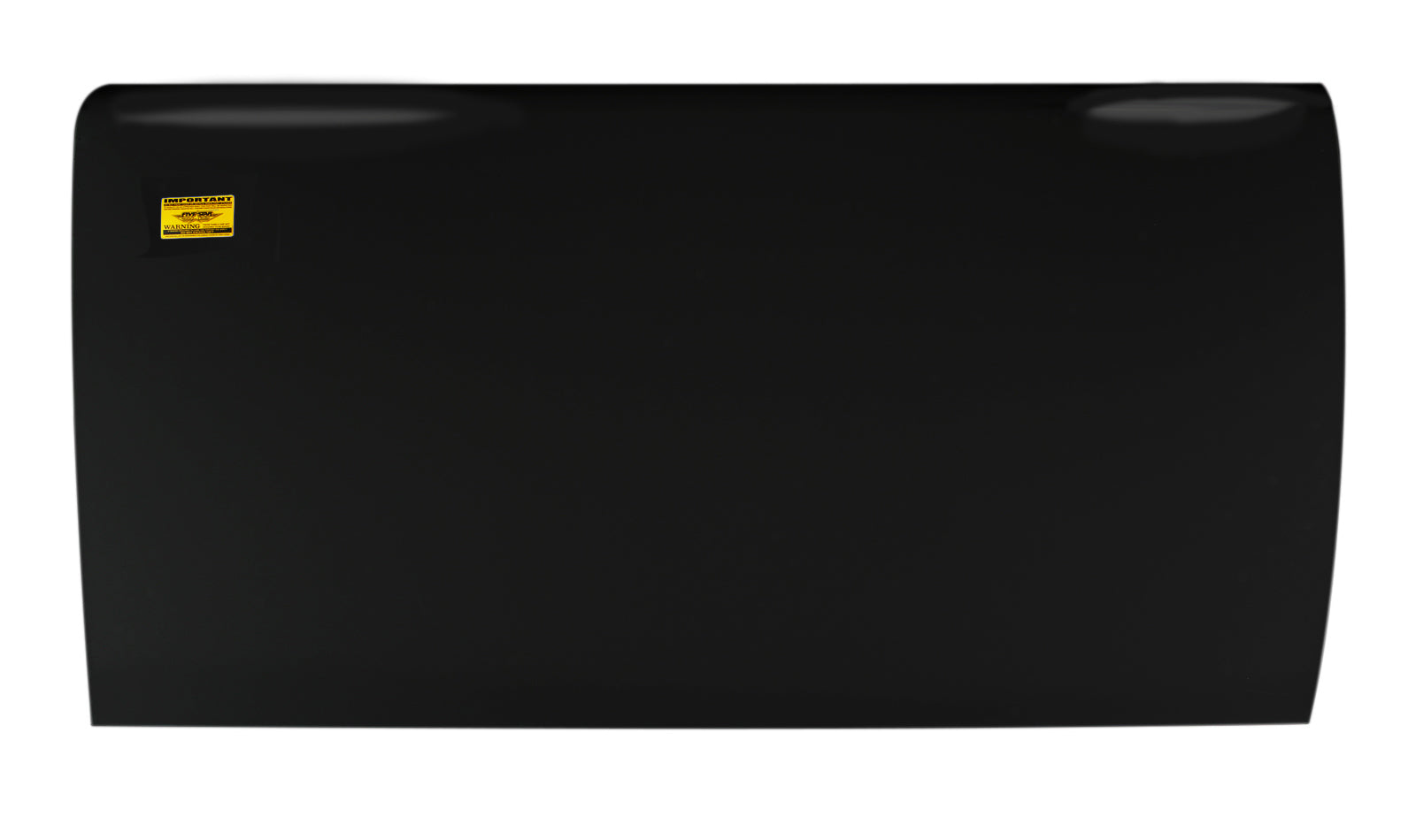 Five Star 2019 Late Model Door - Aluminum - Black - Right