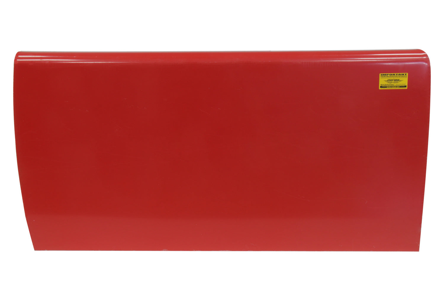 Five Star 2019 Late Model Door - Aluminum - Red - Left