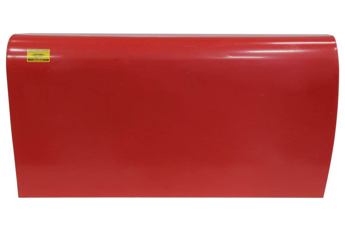 Five Star 2019 Late Model Door - Aluminum - Red - Right