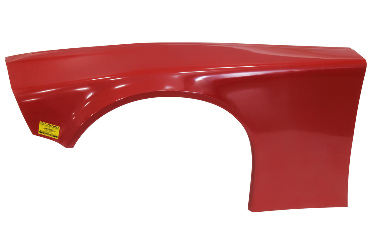 Five Star 2019 Late Model Fender - Ultraglass Composite - Red - Left