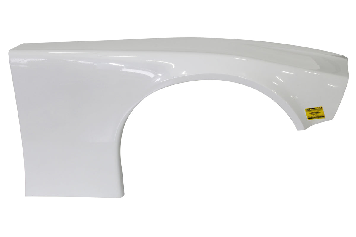 Five Star 2019 Late Model Fender - Ultraglass Composite - White - Right