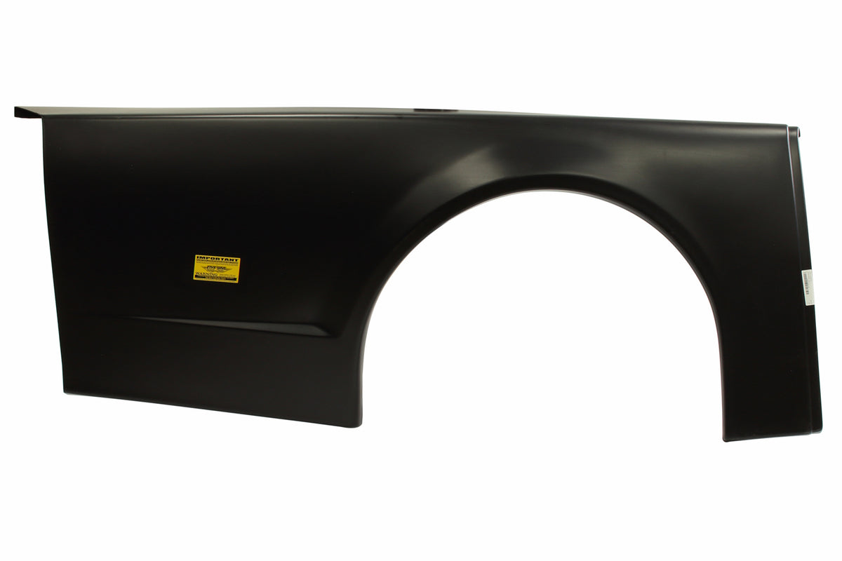 Five Star 2019 Late Model Quarter Panel - Molded Plastic - Black - Right