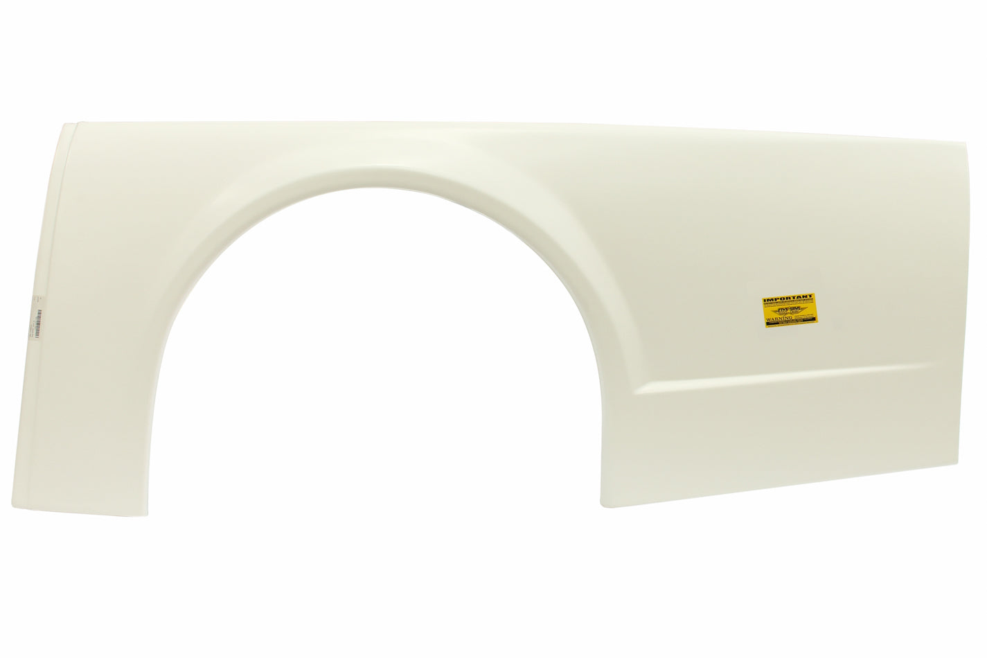 Five Star 2019 Late Model Quarter Panel - Molded Plastic - White - Left