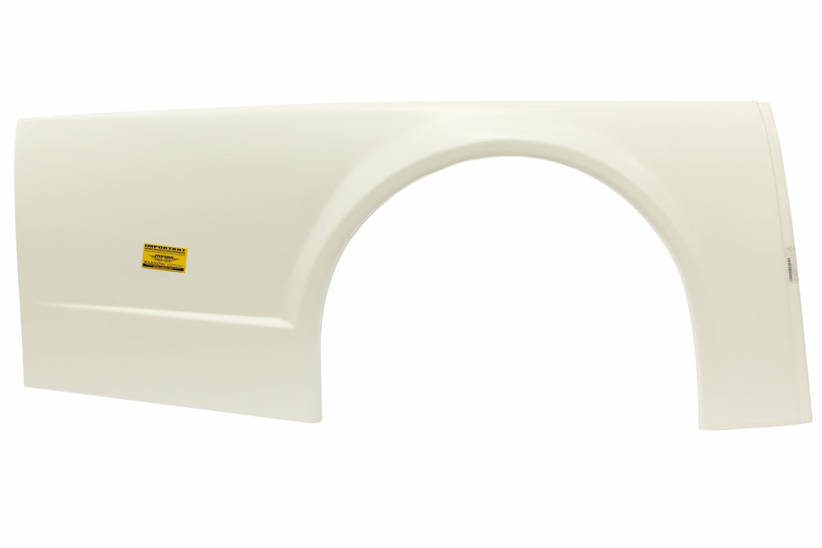 Five Star 2019 Late Model Quarter Panel - Molded Plastic - White - Right