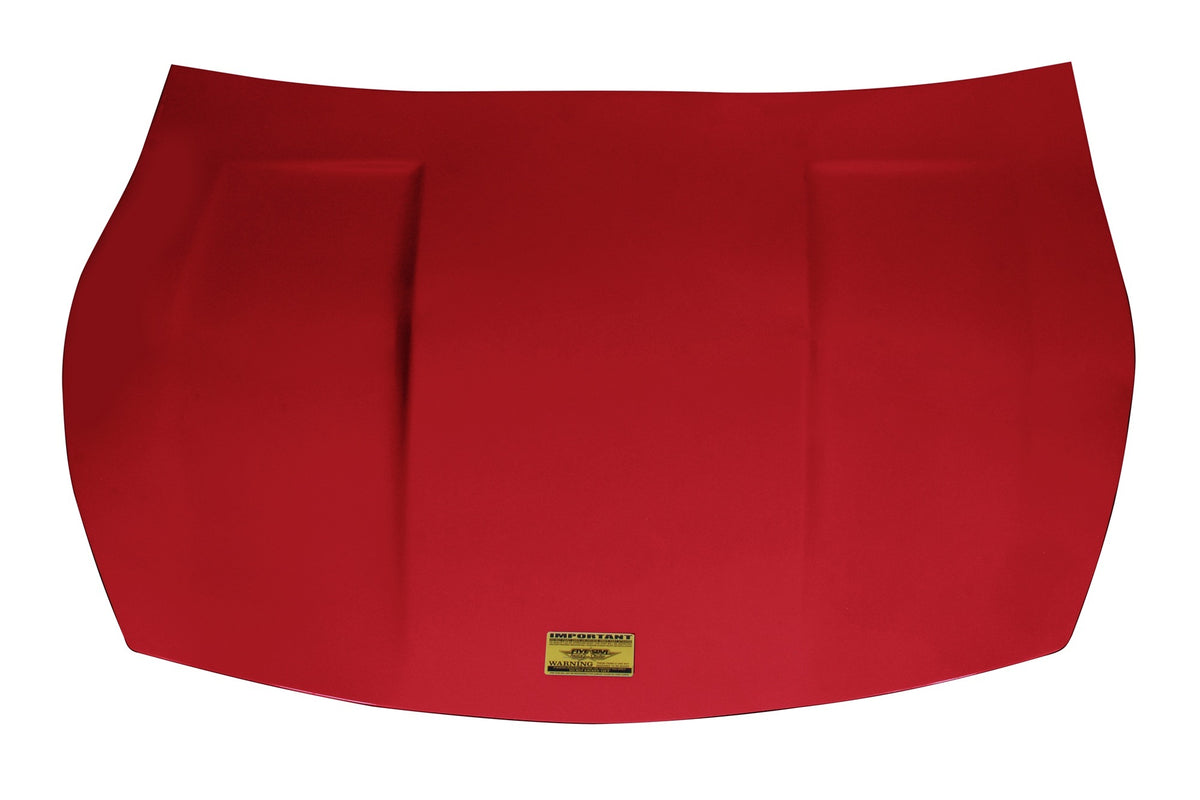 Five Star Hand Laid Composite ABC Body Hood - Red
