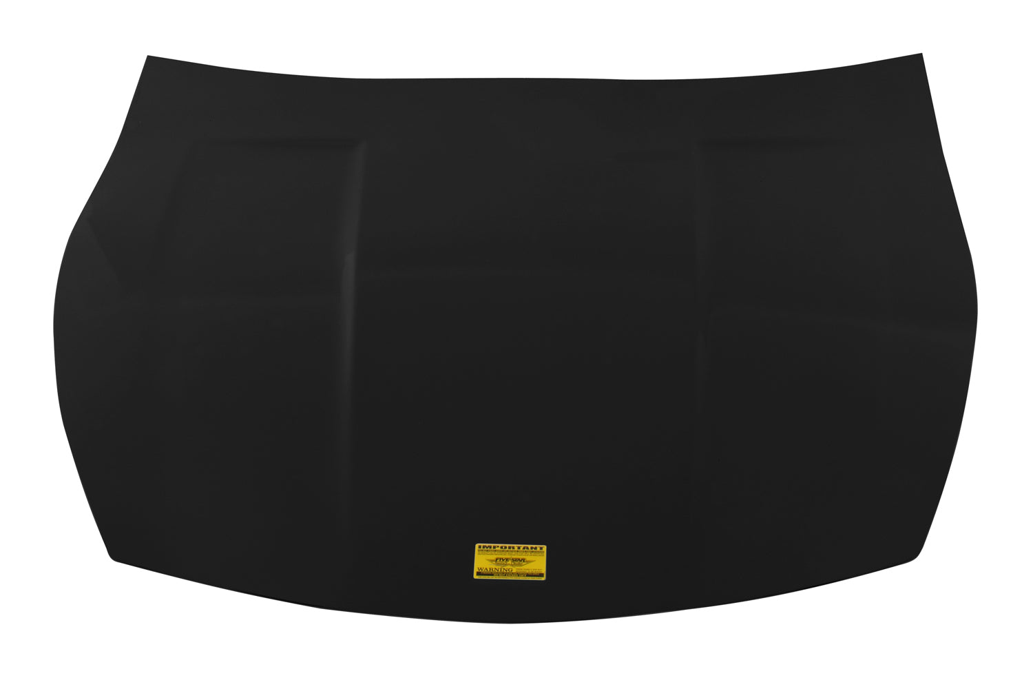 Five Star 2019 Late Model Hood - Lightweight Composite - Black