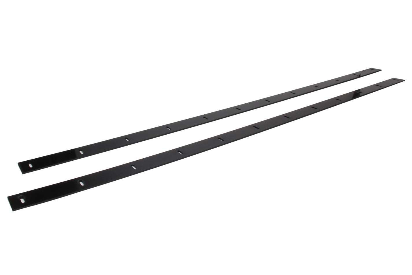 Five Star 2019 Late Model Body Nose Wear Strips - Black (Pair)