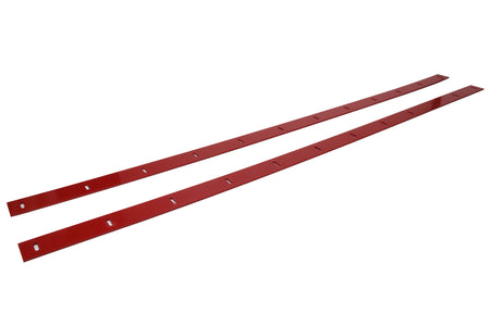 Five Star 2019 Late Model Body Nose Wear Strips - Red (Pair)