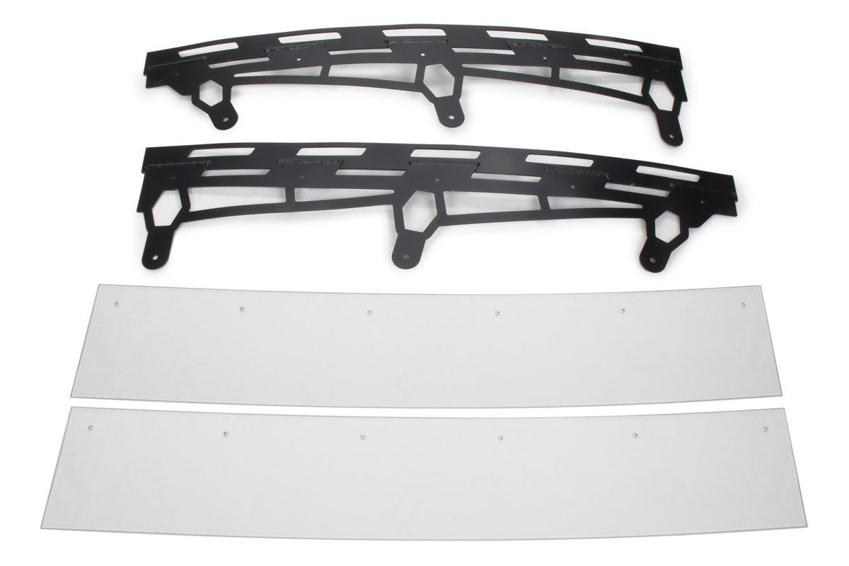 Five Star 2019 Late Model Spoiler - Black - 5" x 60" - 90 Degree