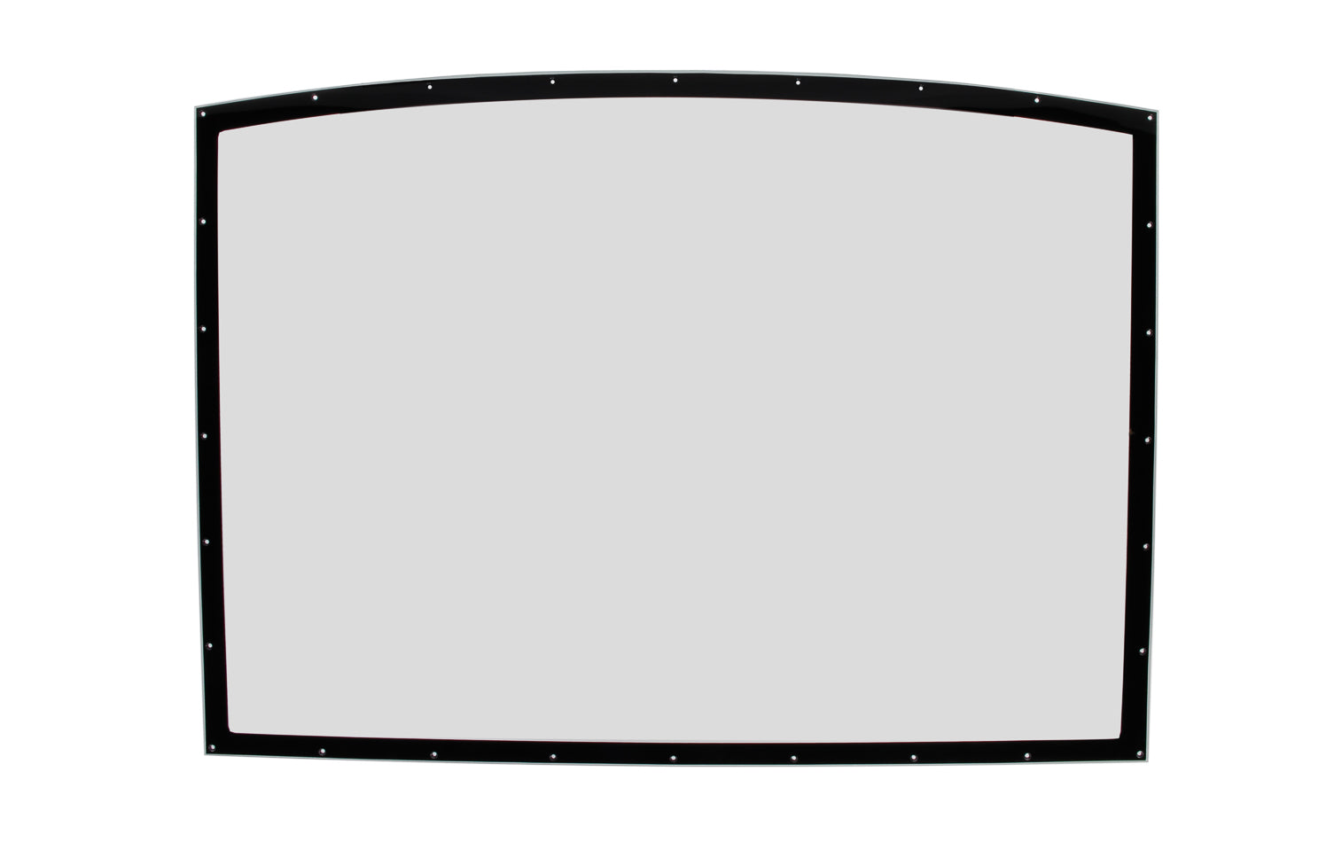 Five Star 2019 Late Model Rear Window w/ Blackout Border - Polycarbonate - Pre-Cut / Drilled - Mar-Resistant