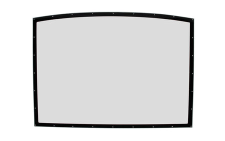 Five Star 2019 Late Model Rear Window w/ Blackout Border - Polycarbonate - Pre-Cut / Drilled - Mar-Resistant