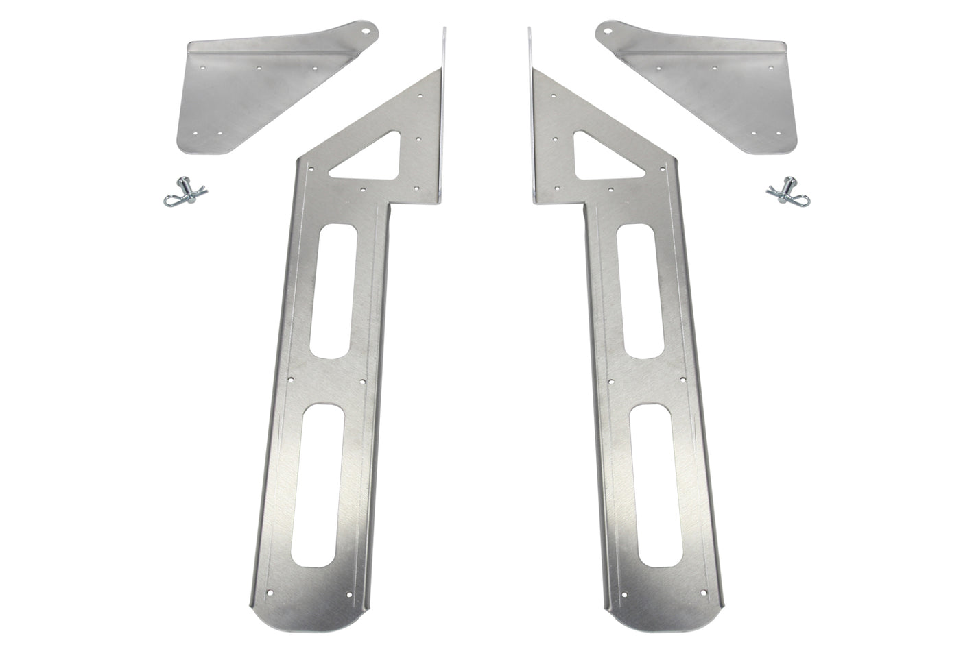 Five Star 2019 Late Model Aluminum Hood Hinge Kit - Extended (Pair)