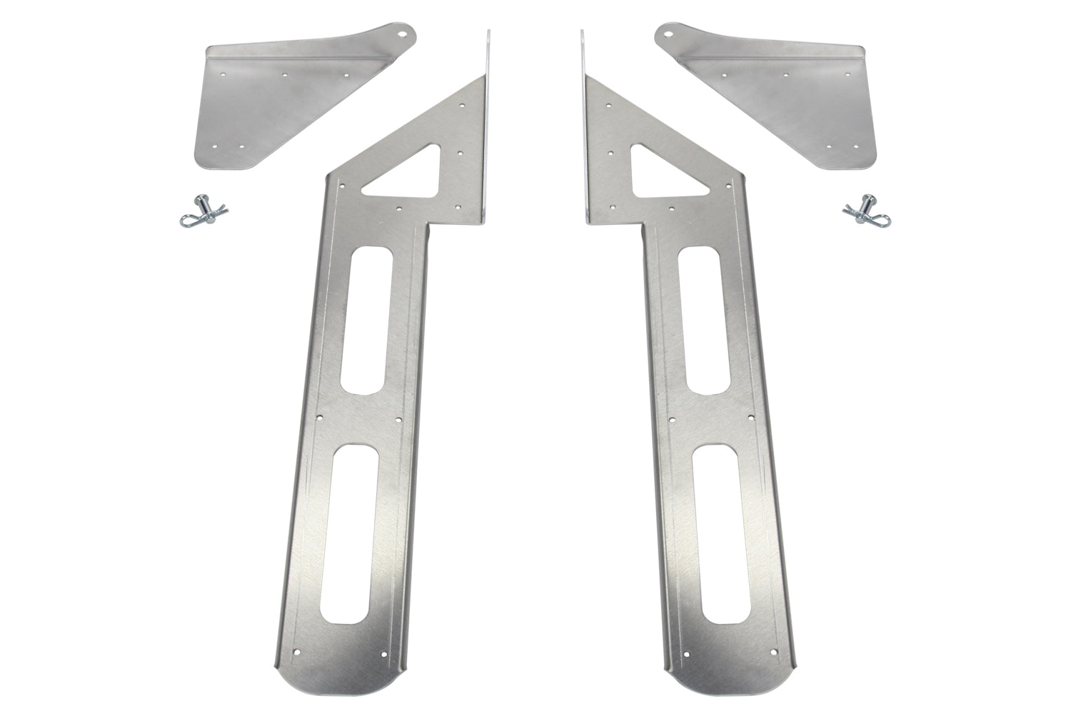 Five Star 2019 Late Model Aluminum Hood Hinge Kit - Extended (Pair)