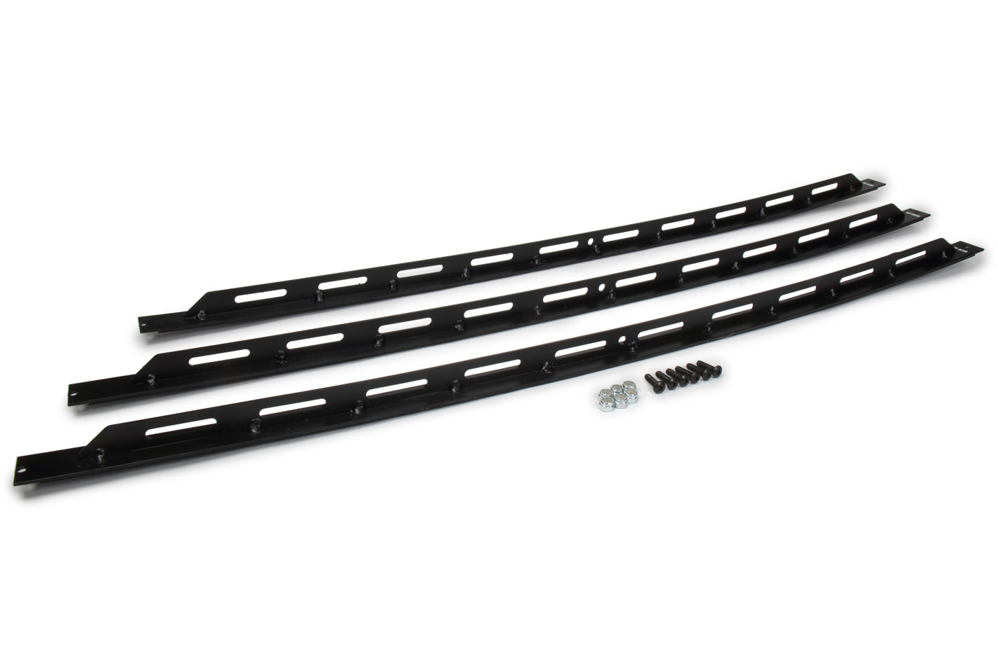 Five Star 2019 Late Model Rear Window Braces - Aluminum - Padded - Black