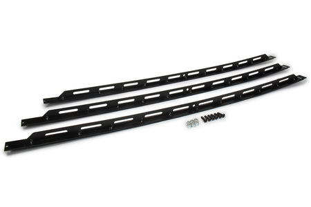 Five Star 2019 Late Model Rear Window Braces - Aluminum - Padded - Black