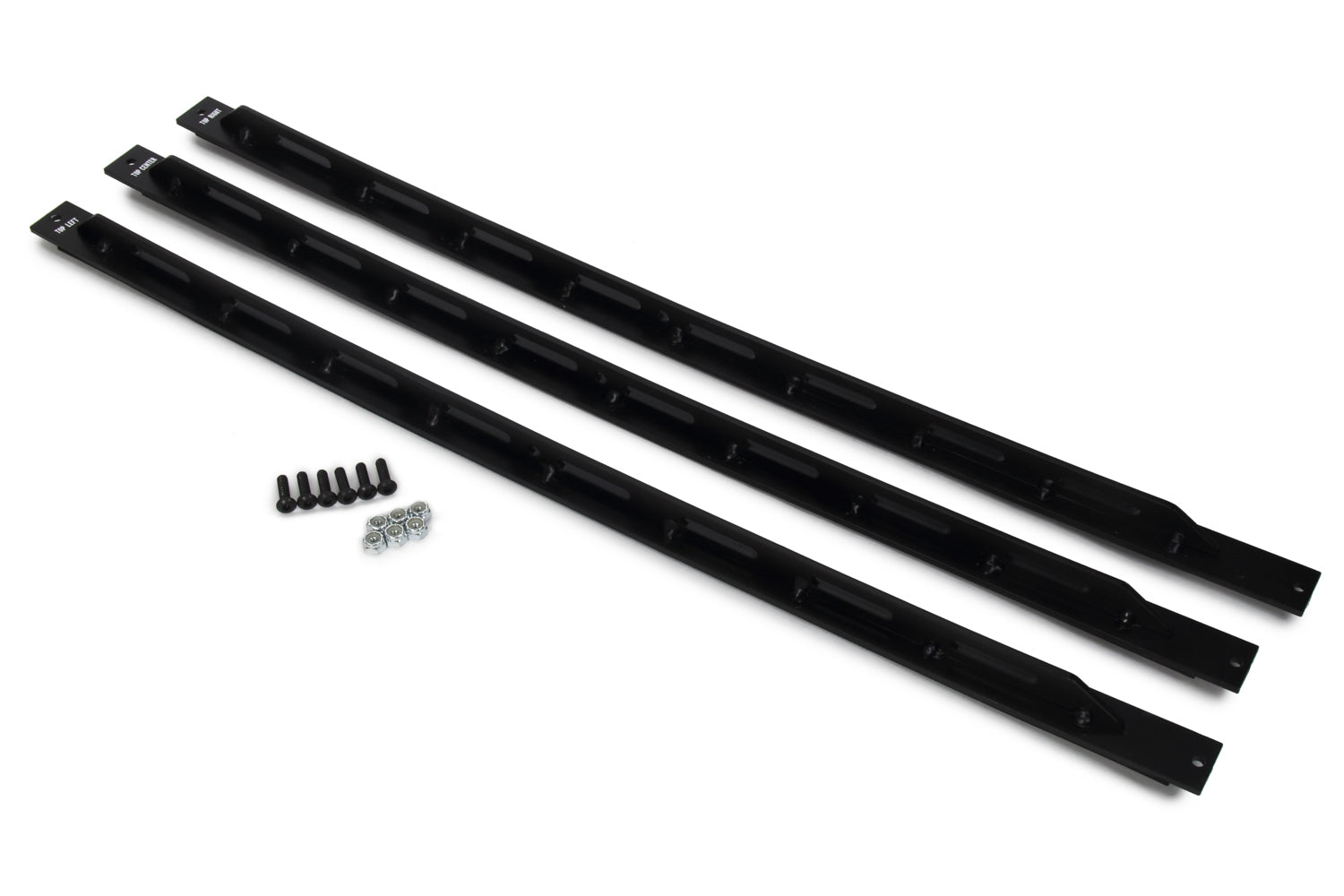 Five Star 2019 Late Model Front Window Braces - Aluminum - Padded - Black