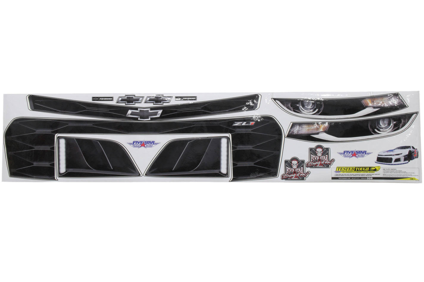 Five Star 2019 Late Model Chevrolet Camaro Nose ID Kit
