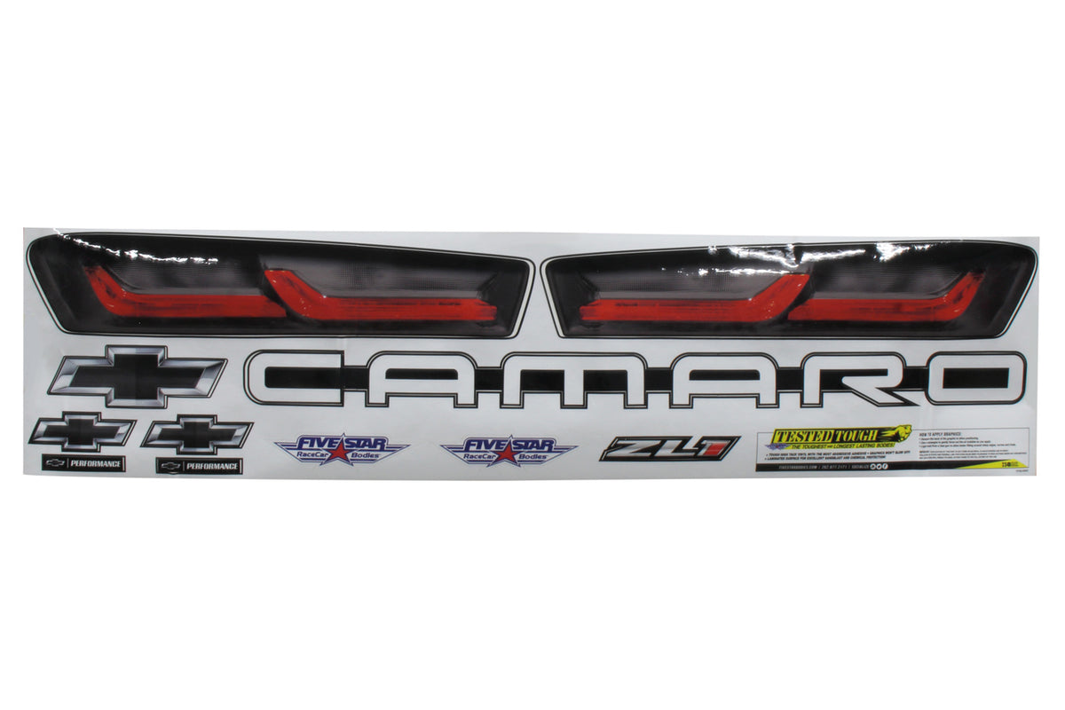 Five Star Tail Graphics - Chevrolet Camaro - 2019 Late Model