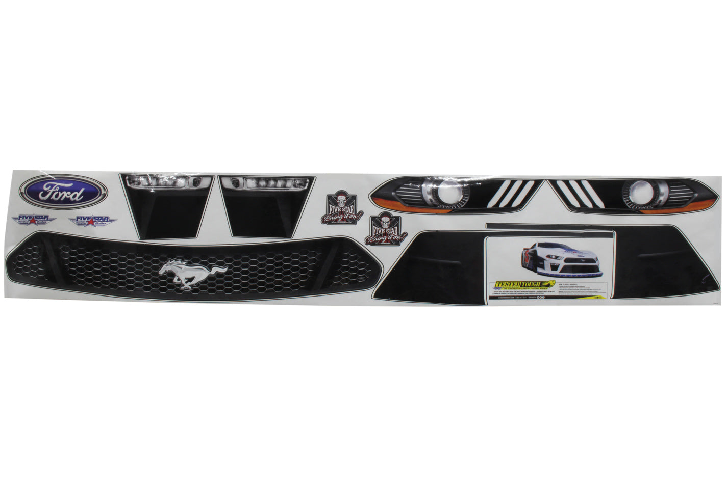 Five Star 2019 Late Model Ford Mustang Nose ID Kit