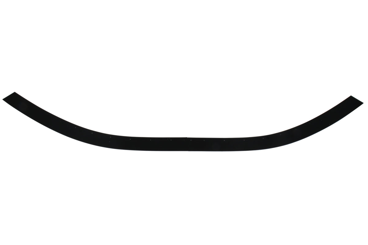 Wear Strips - Lower Nose - ARCA / NASCAR K&N Pro Series - 2 Pc. - Black