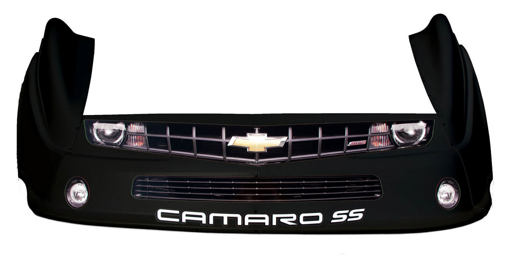 Five Star Camaro MD3 Complete Nose and Fender Combo Kit - Black (Newer Style)