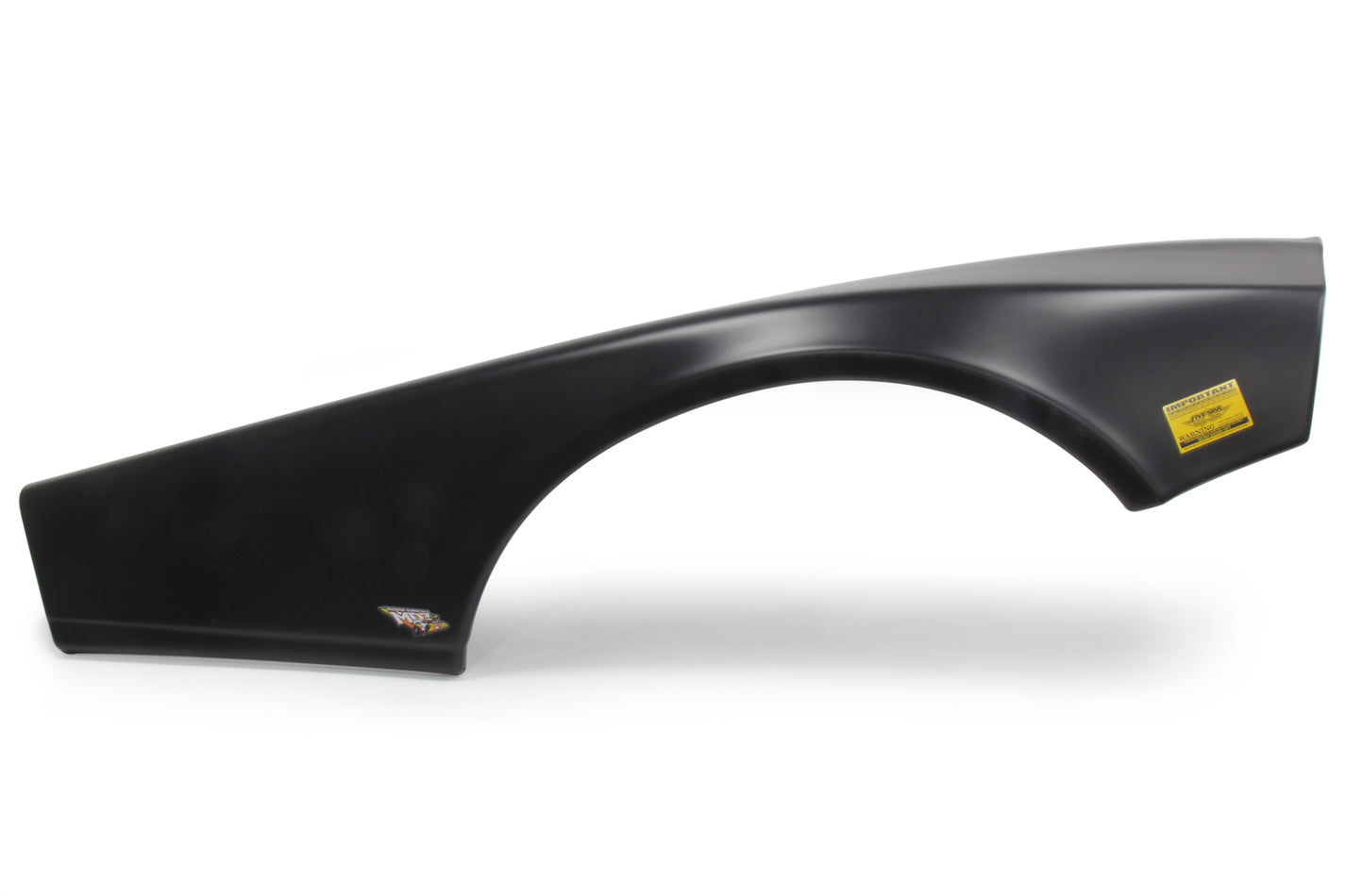 Five Star Passenger Side Fender - MD3 - Plastic - Black - Half