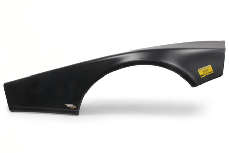Five Star Passenger Side Fender - MD3 - Plastic - Black - Half