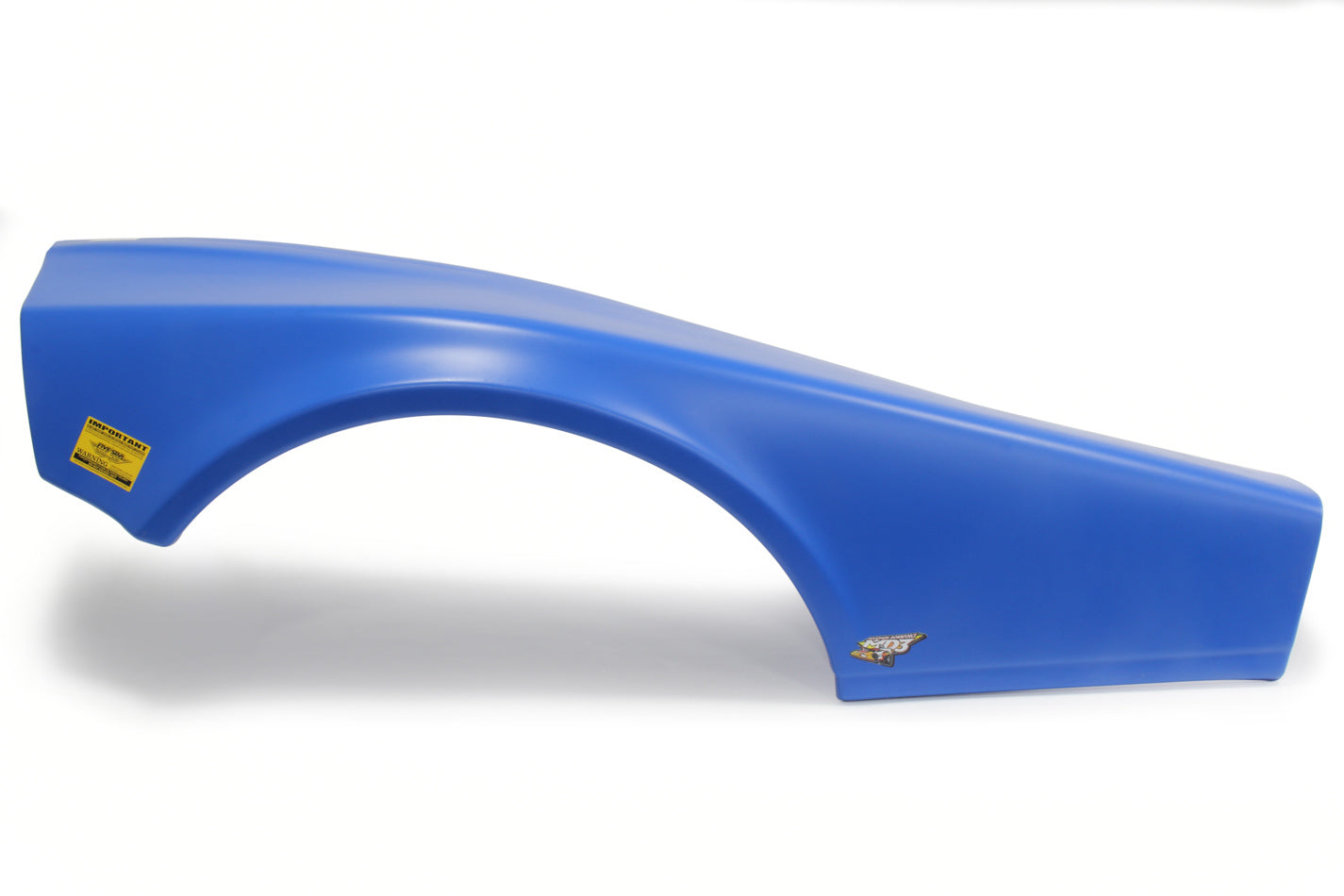 Five Star Left Fender - MD3 - Plastic - Chevron Blue - Half