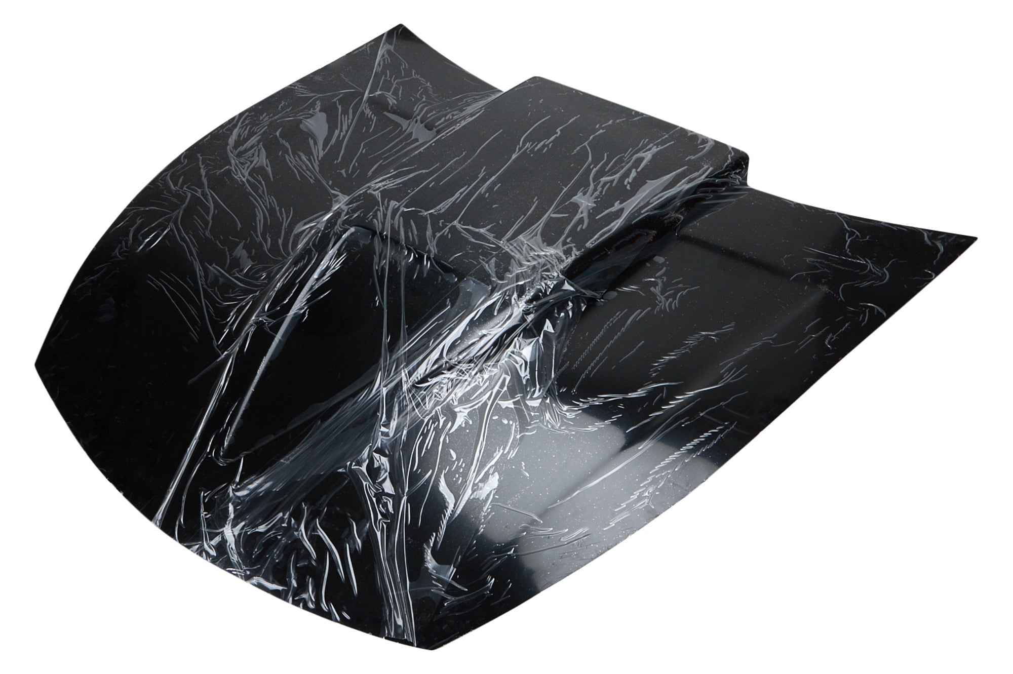 Five Star Composite Street Stock Hood - 3 in Scoop - Black