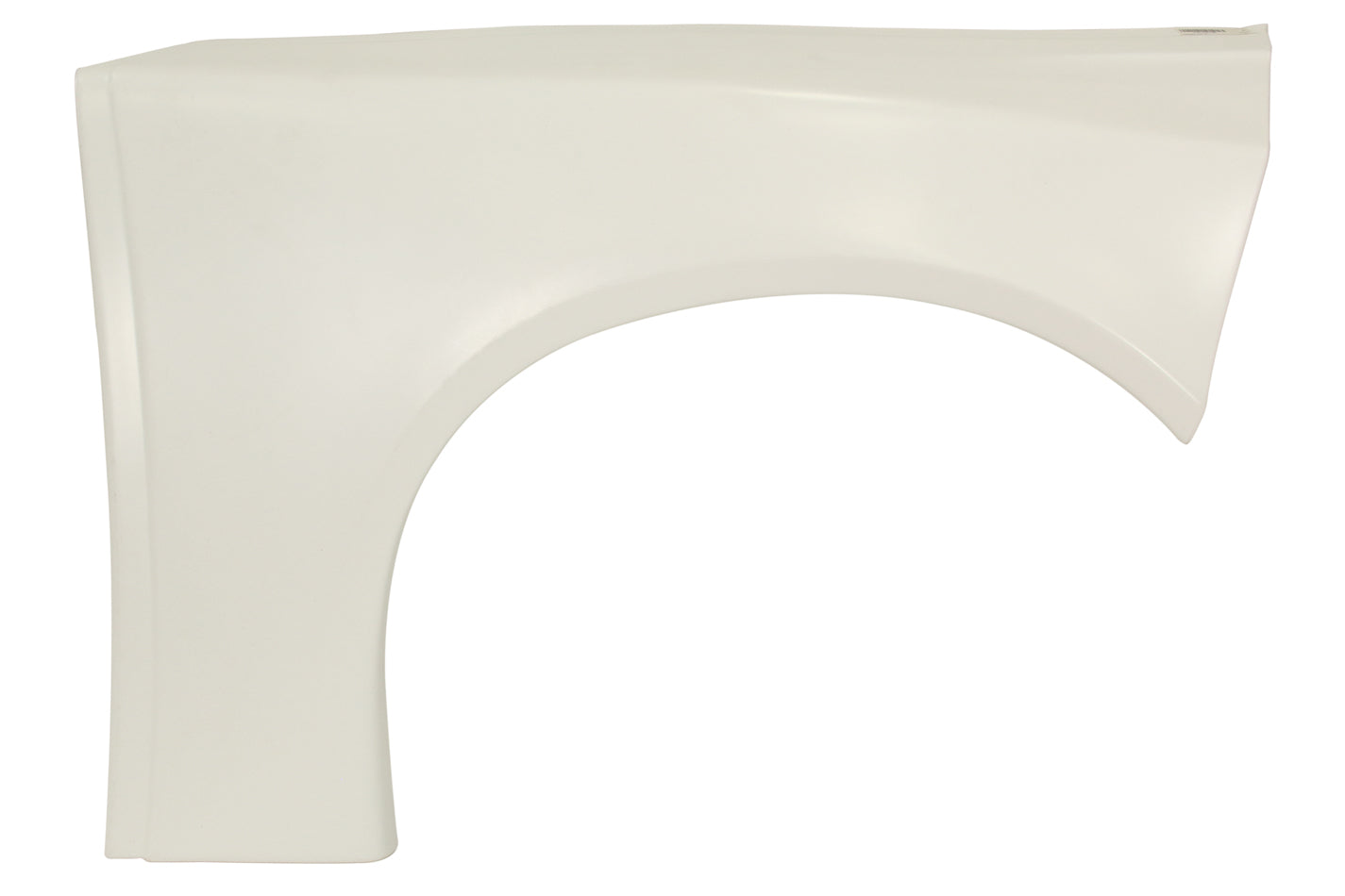 Five Star 2019 Short Track Truck Fender - Molded Plastic - White - Right