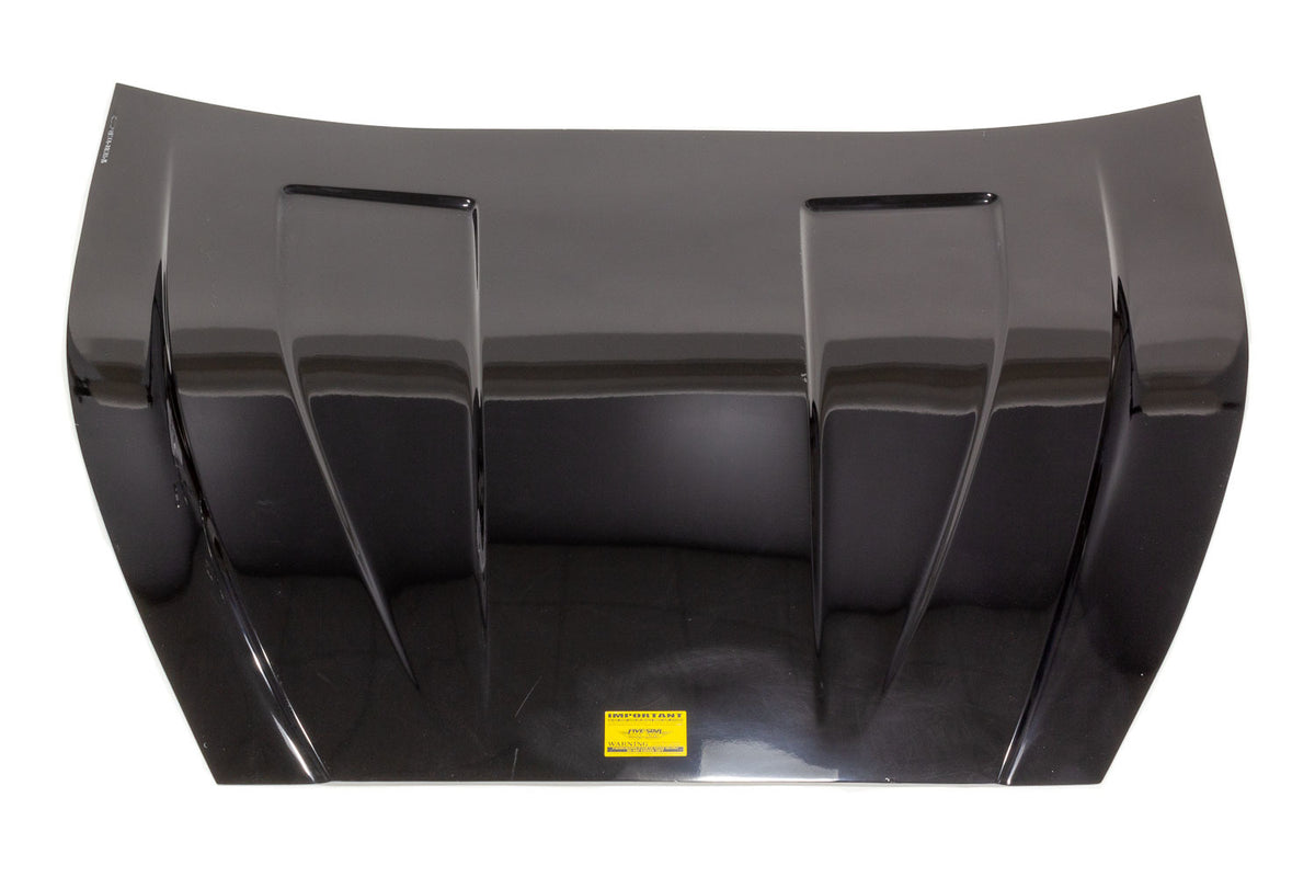Five Star 2019 Short Track Truck Hood - Composite - Black