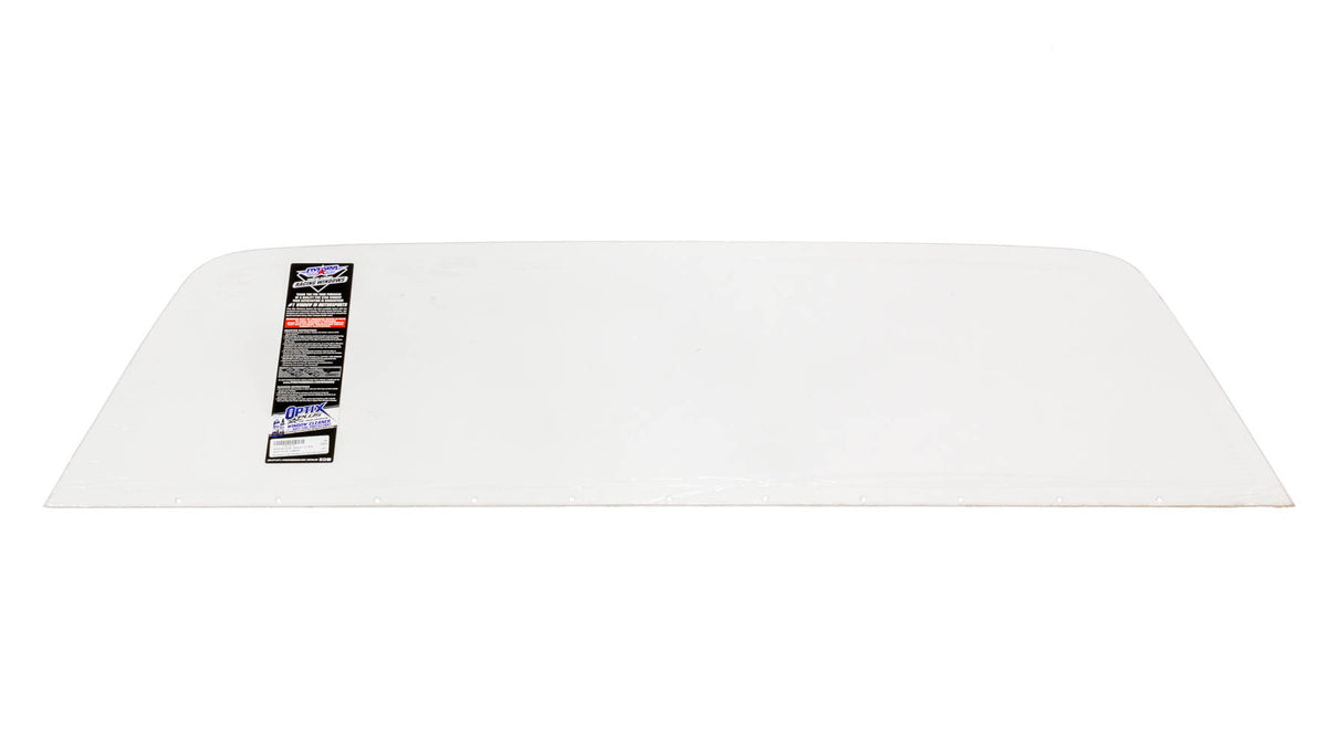 Five Star 2019 Short Track Truck Rear Window - .093" Polycarbonate - Molded - Pre-Cut