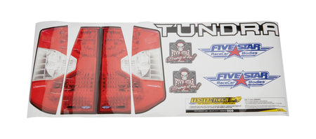 Five Star Toyota Tundra Tail ID Short Track Truck Graphics Kit