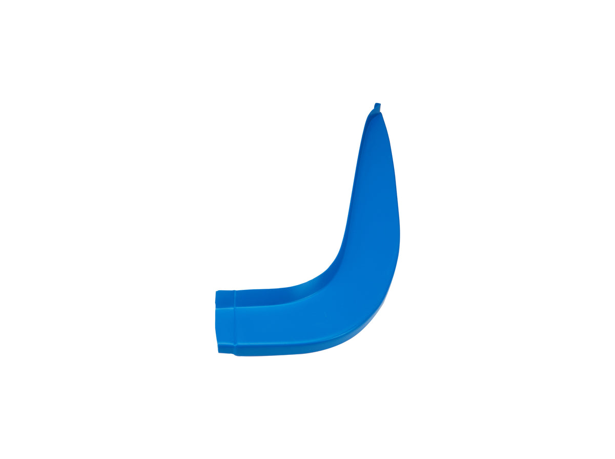 Five Star Outlaw Late Model Lower Fender (Only) - Chevron Blue - Left