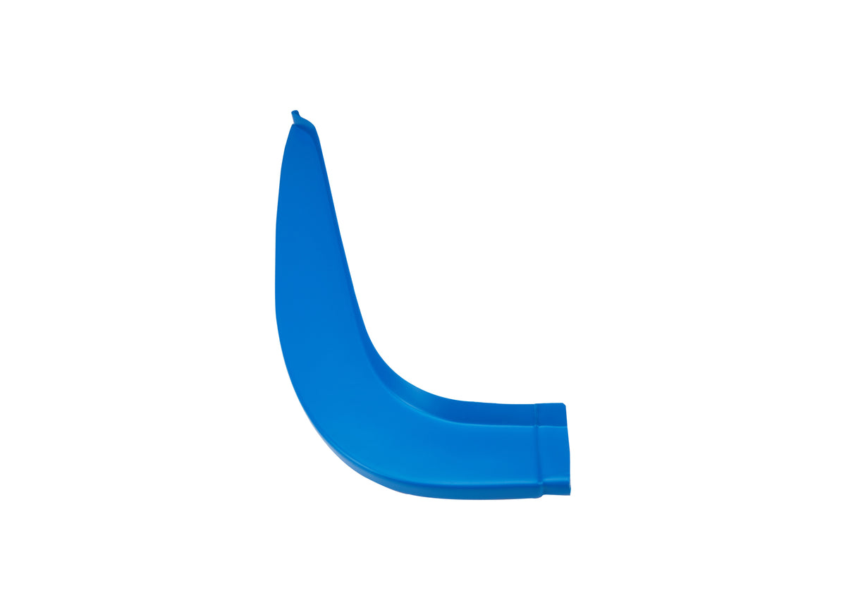 Five Star Outlaw Late Model Lower Fender (Only) - Chevron Blue - Right