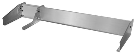 Five Star MD3 Dirt Late Model Spoiler - 56 x 8 in - 32 x 8.25 Breakaway - 2-Piece - Gray / Clear 