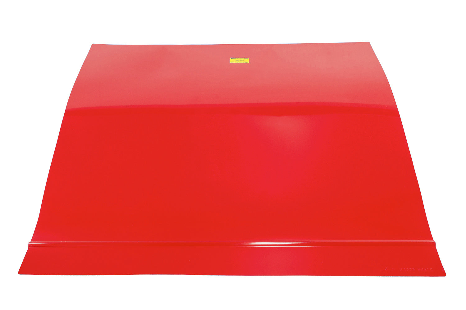 Five Star MD3 Hood - Flat - Lightweight - Composite - Red - Dirt Late Model