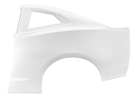Five Star Left Side Street Stock Plastic Quarter Panel - IMCA Approved - White
