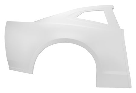 Five Star Right Side Street Stock Plastic Quarter Panel - IMCA Approved - White