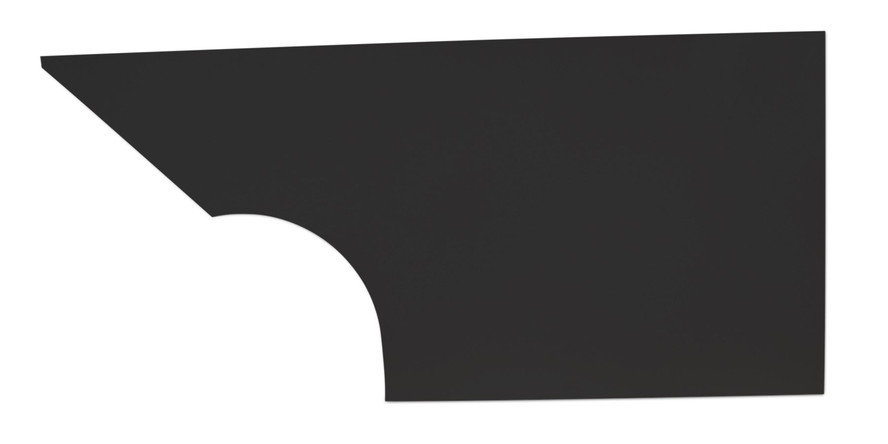 Five Star MD3 Dirt Modified Plastic Quarter Panel - Driver Side - Black
