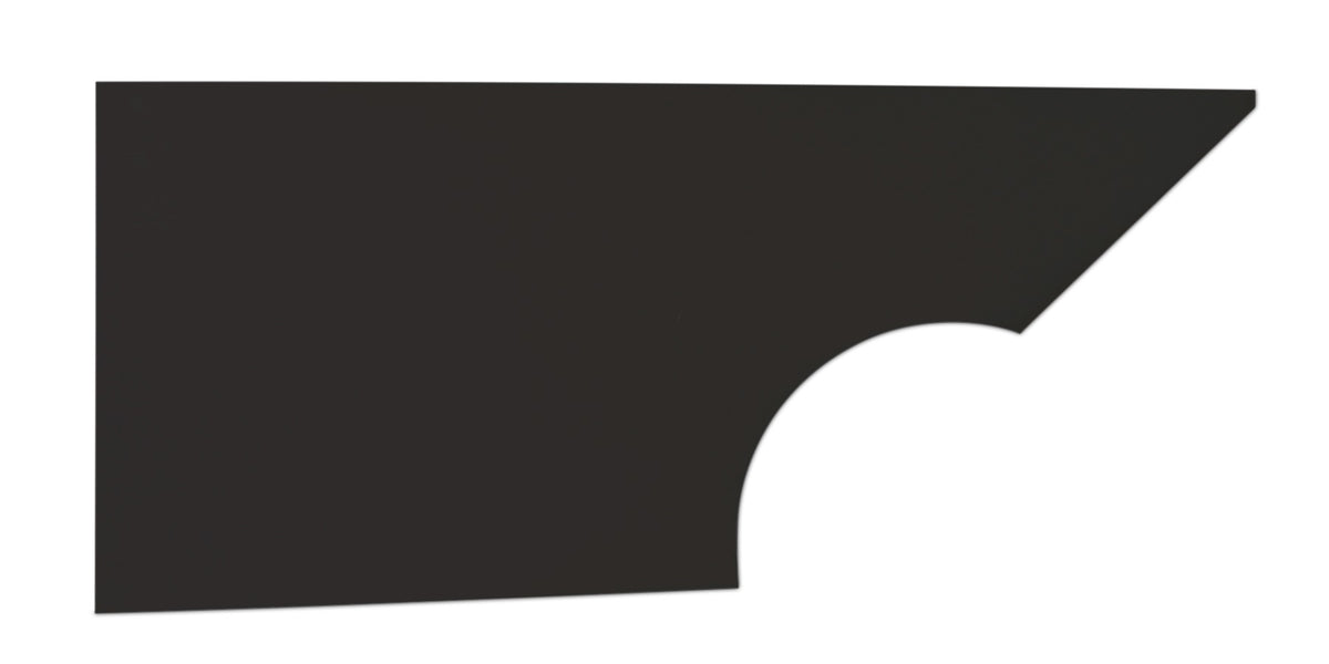 Five Star MD3 Dirt Modified Plastic Quarter Panel - Passenger Side - Black