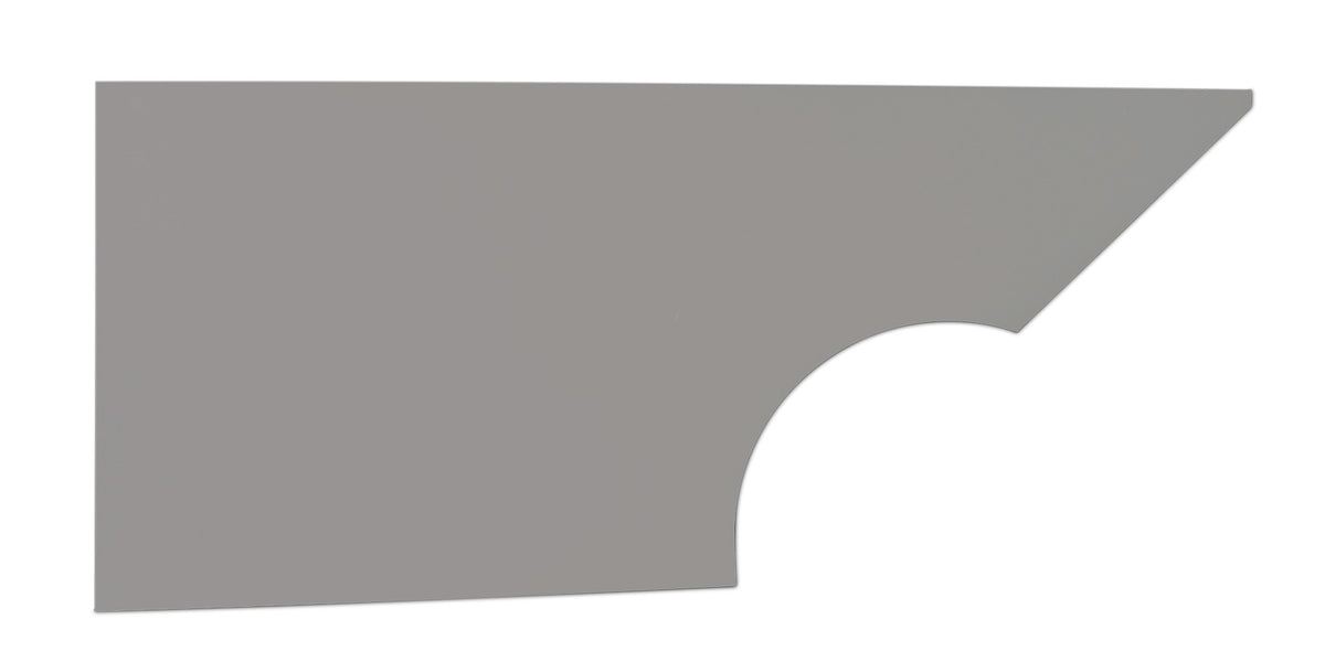Five Star MD3 Dirt Modified Plastic Quarter Panel - Passenger Side - Gray