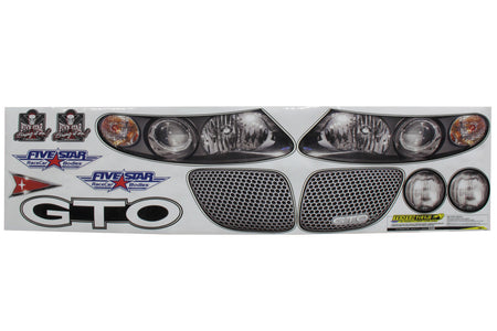 Five Star Nose Only Graphics Kit - MD3 Dirt Style GTO