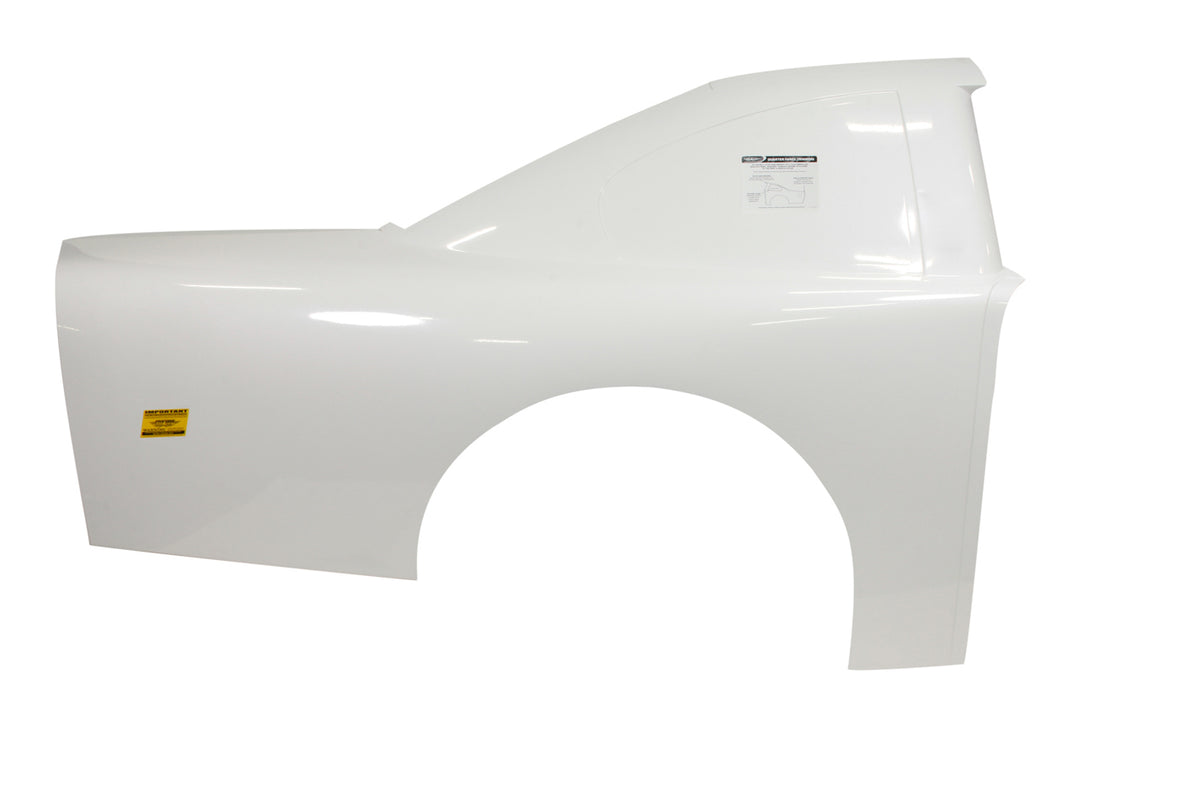Five Star ABC ULTRAGLASS Quarter Panel - White - RH- Traditional Roof Style