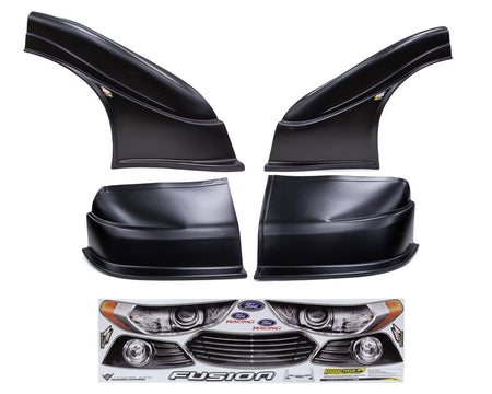 Five Star 2013 Ford Fusion MD3 Complete Nose and Fender Combo Kit - Newer Style -Black