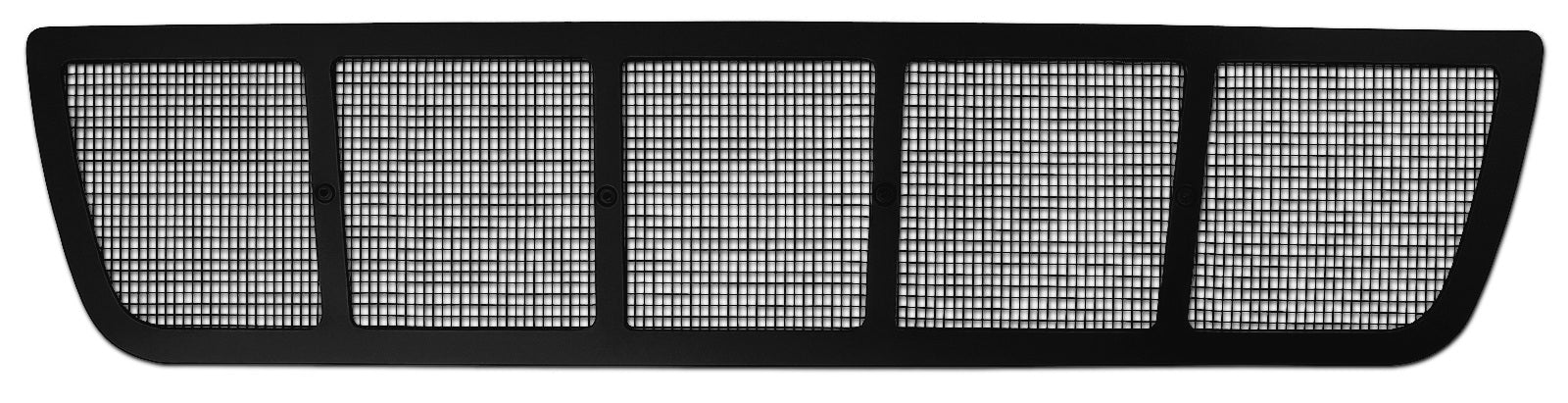 Five Star Upper Stainless Nose Screen - 1/4 in Screen Spacing - Black - Crown Vic Nose
